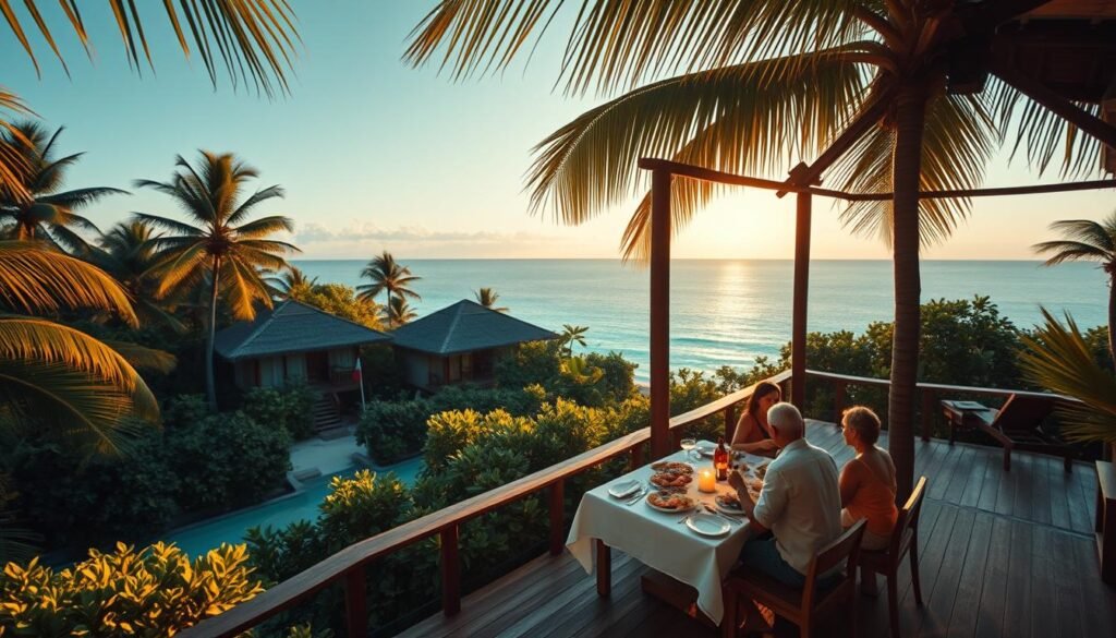 secluded beach villas dining secluded beach villas dining