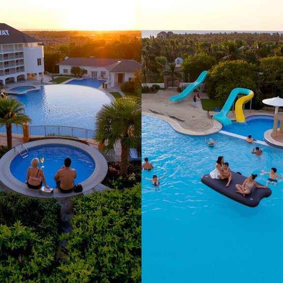 adults only versus family resorts