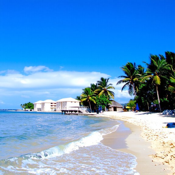 comparing sandals and beaches