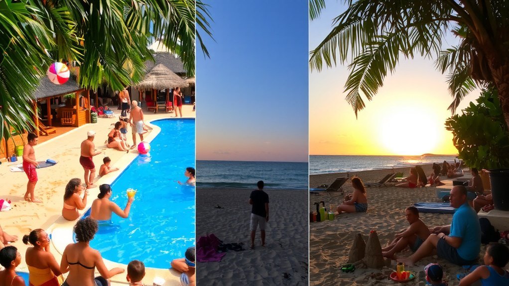Spring Break All-Inclusive Resorts: Party Atmosphere Vs Family-Friendly Options prioritize group needs amenities