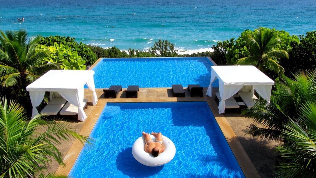 private infinity cabana serenity