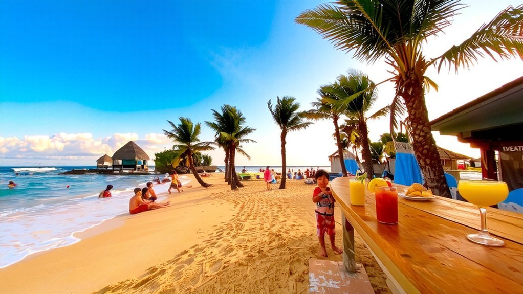 relaxed caribbean family resort