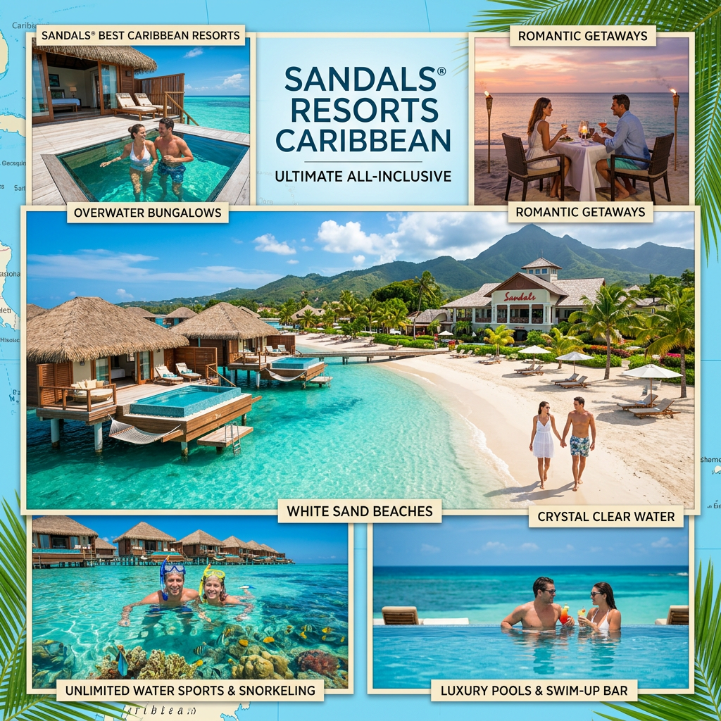 Best Sandals Resorts comprehensive guide Caribbean