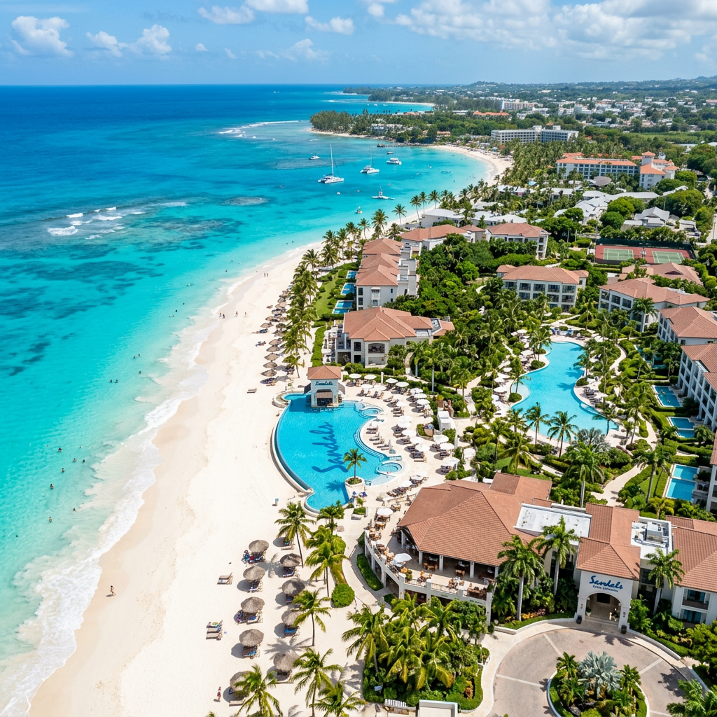 Sandals Beaches luxury all-inclusive resort Caribbean